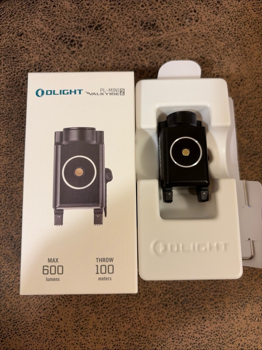 OLIGHT PL-Mini 2 Compact Weaponlight for GL and 1913 Picatinny Rails